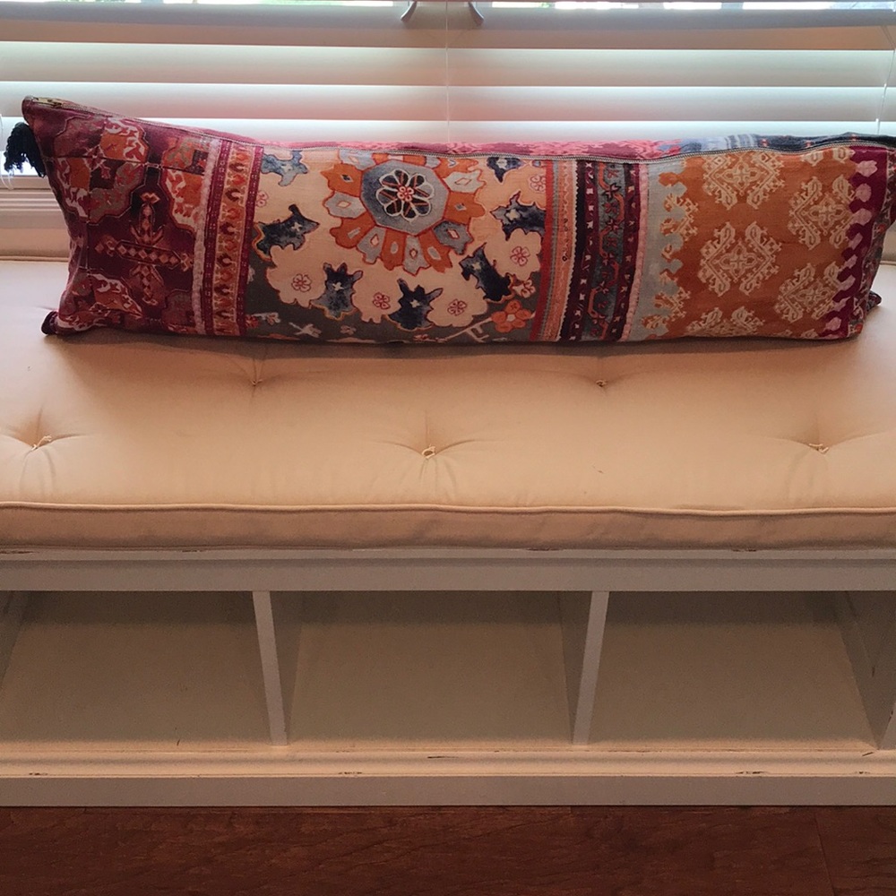 Anthropologie Multi Pattern Accent Pillow